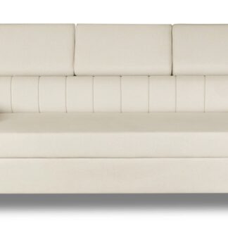 Mała kanapa z regulowanymi zagłówkami na wymiar Madi